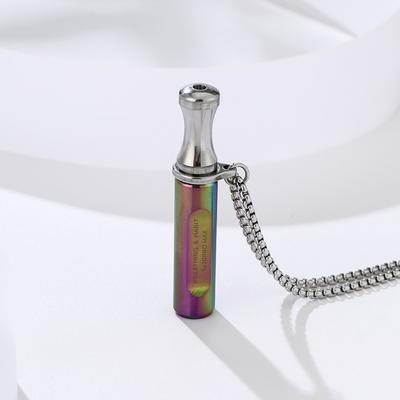 Дыхательное ожерелье осознанности для отказа от курения, снятия тревоги, с круглым мундштуком, анти-вейпинг ожерелье для естественного спокойствия и снятия стресса