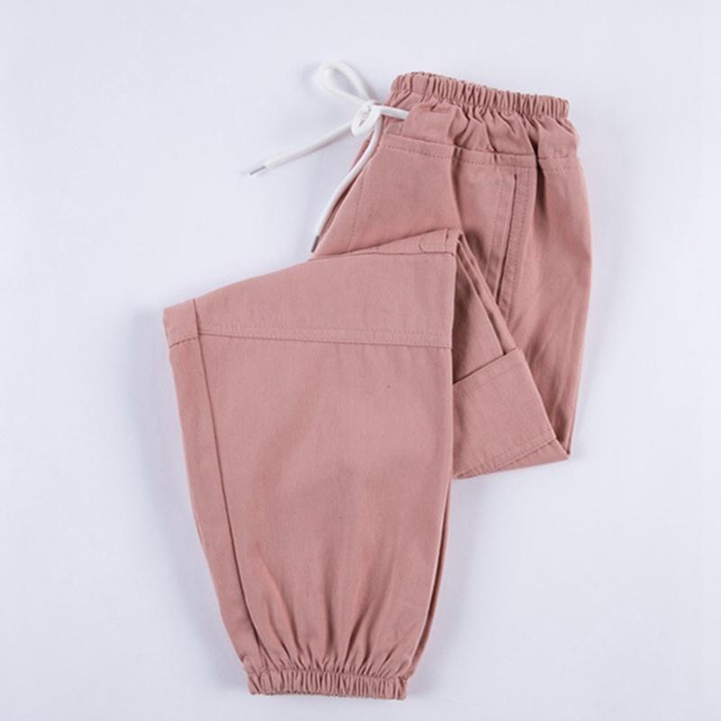 3-13 Years Kids Pants Casual Loose Elasticated Waistband Design Trousers