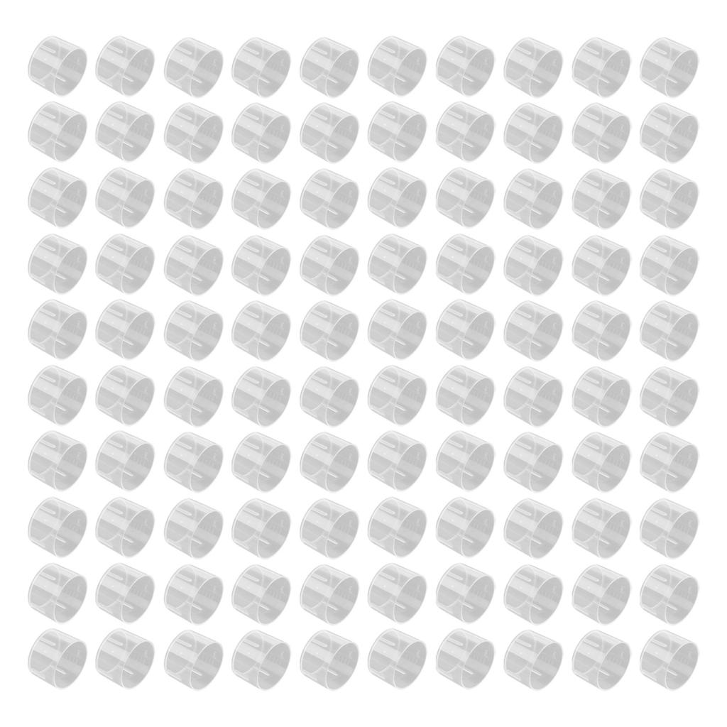 100 шт. Пластиковые мерные стаканчики 5 мл для проектов по искусству и ремеслу, новые