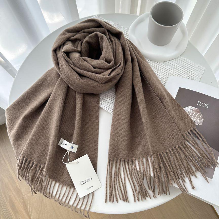 Women's Luxurious Cashmere Scarf Shawl - 250g, Perfect for Autumn & Winter