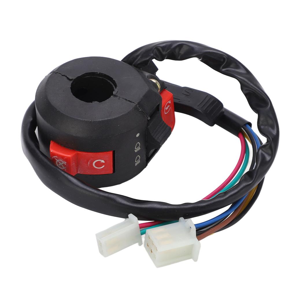 7wires 22mm Left Side Handlebar Kill Start Light Switch Choke Lever for PIT PRO Trail Dirt Quad