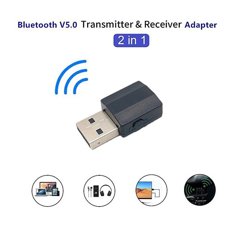 2 в 1 USB 5.0 Bluetooth аудио Bluetooth-передатчик мощный адаптер