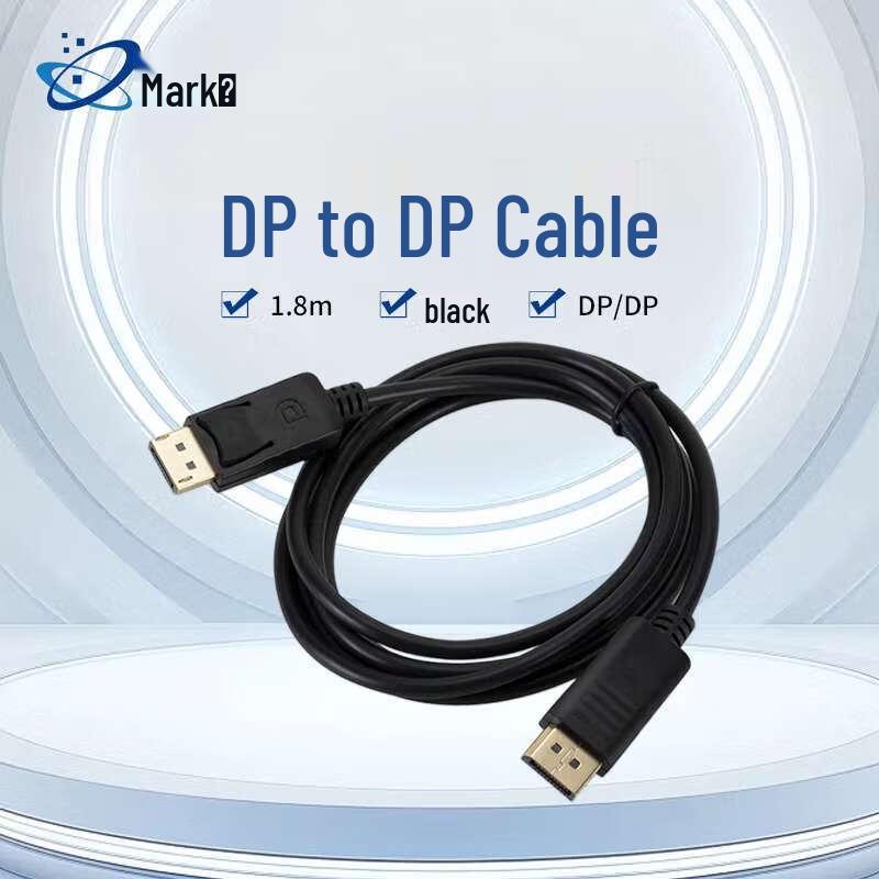 Кабель Biaoqi 1,8 м, DisplayPort Male-to-Male, 4K