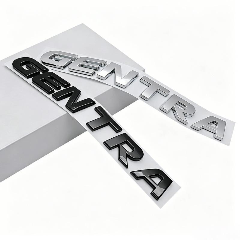 Наклейка на автомобиль GENTRA, подходит для модификации, наклейка с логотипом на кузов GENTRA на английском алфавите, наклейка на багажник