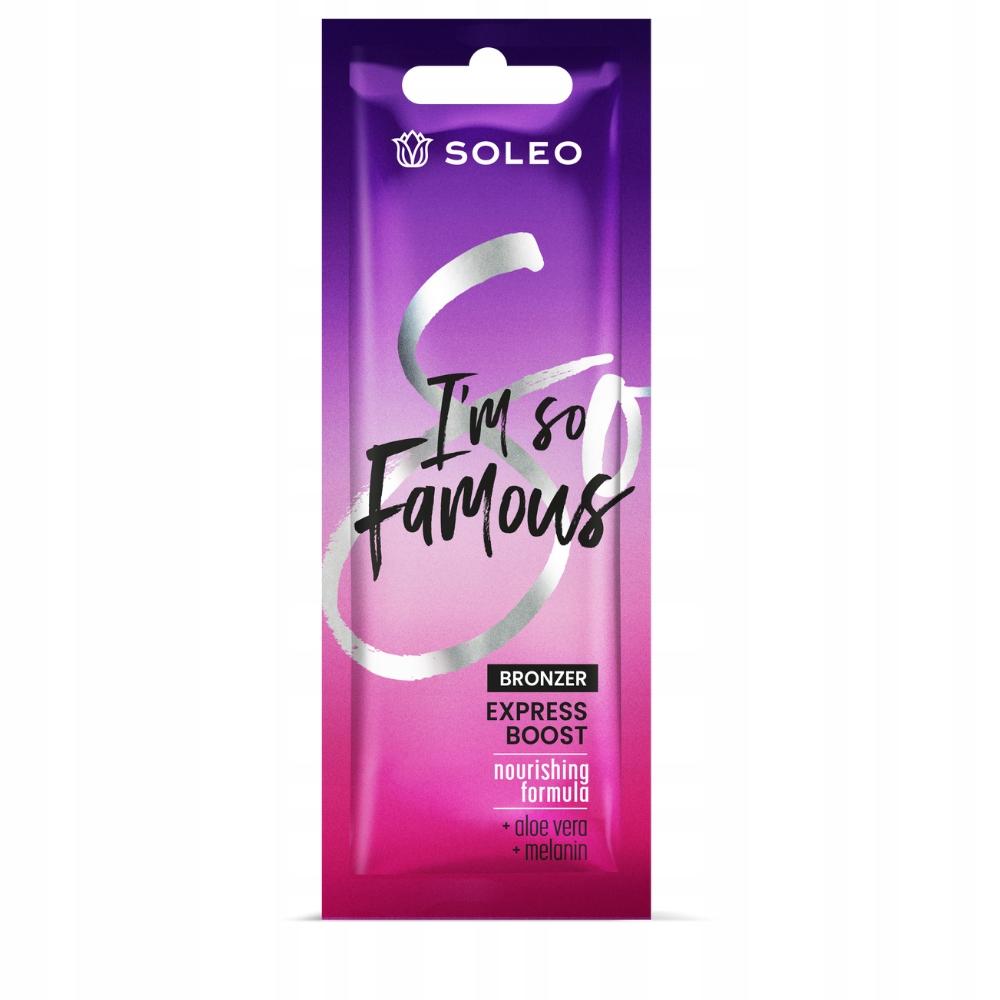 Soleo I'm So Famous 3x15ml Tanning Bronzer + Freebies
