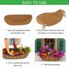 3Pcs Replacement Felt Plant Pot Liners Root-Friendly Hanging Basket Liners  Indoor Plants