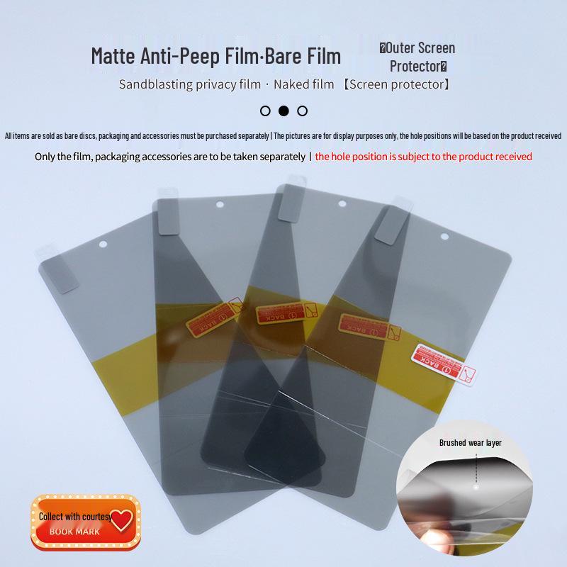 Samsung Z Fold 7/6 HD Матовая Пленка против отпечатков пальцев с защитой конфиденциальности - Самовосстанавливающаяся, Защита от царапин, Гидрогелевая защита для складных экранов.