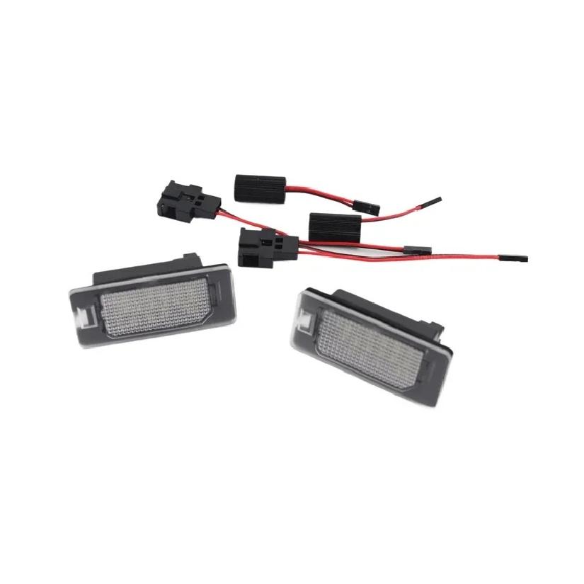 12V LED Car License Number Plate Light Lamp No Error For Porsche Panamera 970 4D 2010-2016 8TO943021