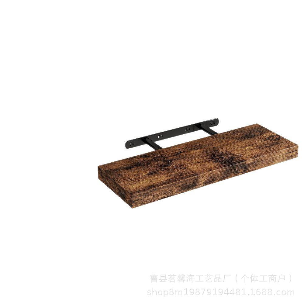 Wood Wall Shelf Floating Shelves for Living Room TV Wall Bookshelf Storage Rack Wooden Wall Mounted