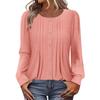Fashionable Women's Long Sleeved Casual Loose Top