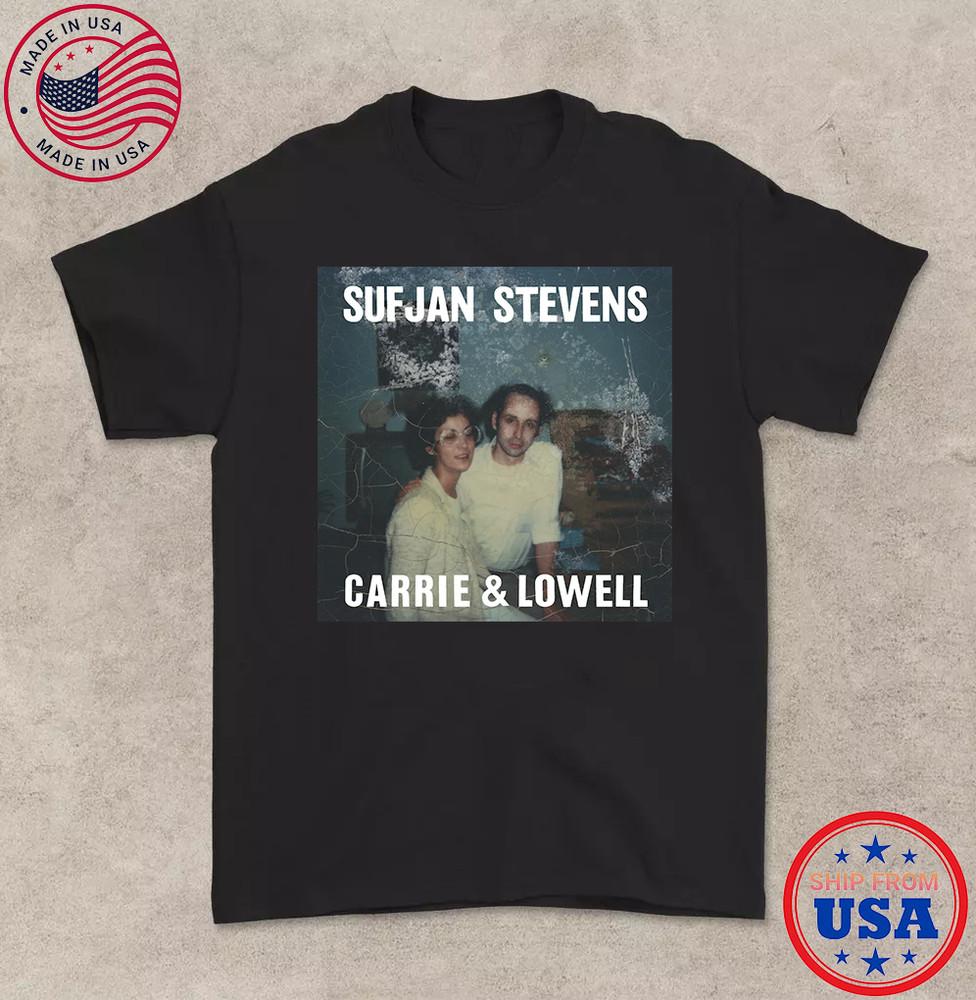 Sufjan Stevens Carrie Lowell Album Black Cotton Size S-5XL SS646 Unisex T-Shirt