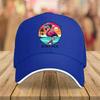 Flamingo Stay Fly Graphic Baseball Cap Vintage Style Cotton Casual Hat for Adults Outdoor