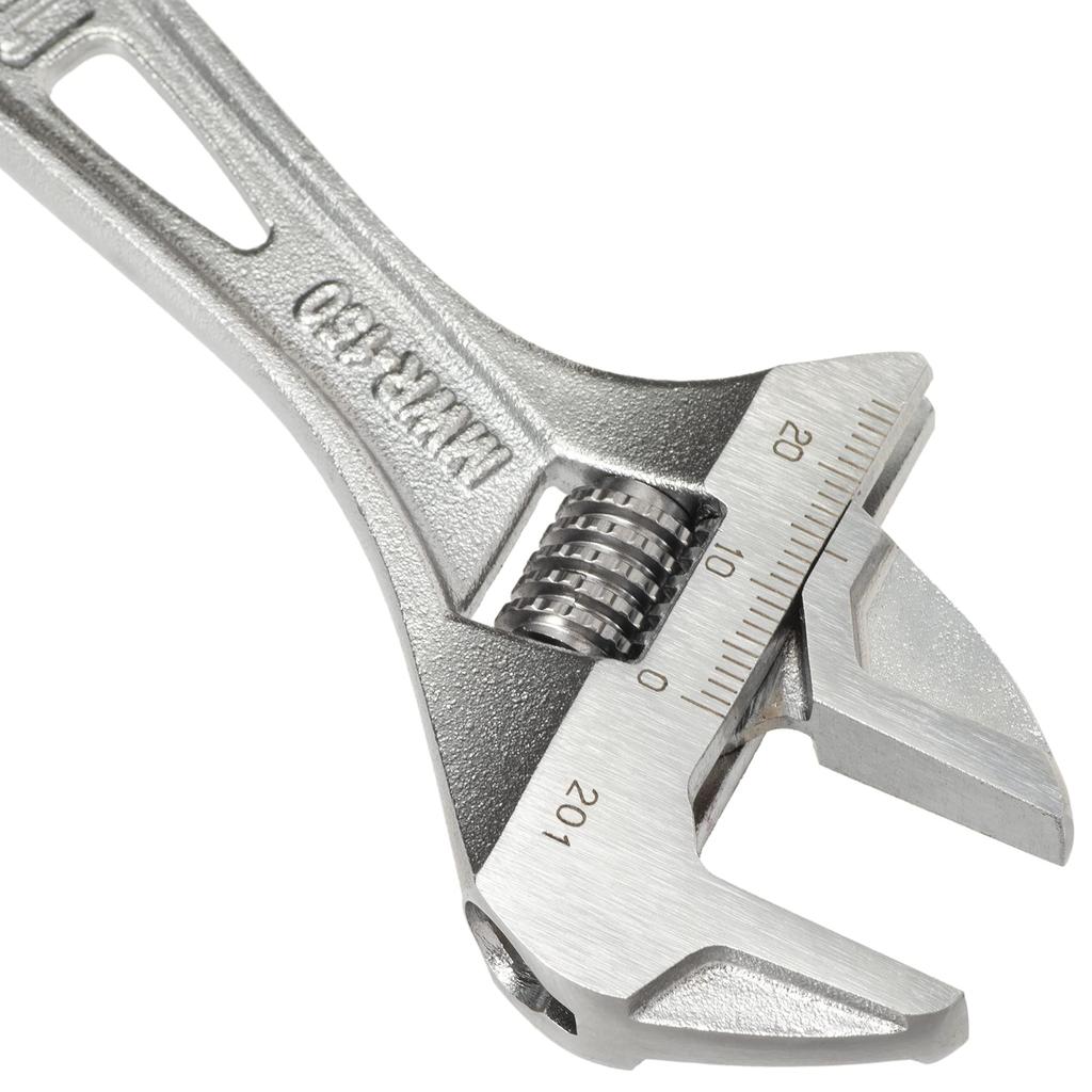TONE Adjustable Wrench Total Length 150mm (with Scale) MWR-150