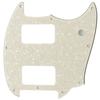 Musiclily Pro 9 Hole HH Mustang Pickguard 2 хамбакера для Squier Bullet Mustang Style Electric Aged White Pearl 4P Guitar,