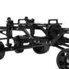 RC Car Chassis Frame Kit Aluminium Alloy Frame with Wheel Hubs for   SCX24 C10 1/24 RC Car