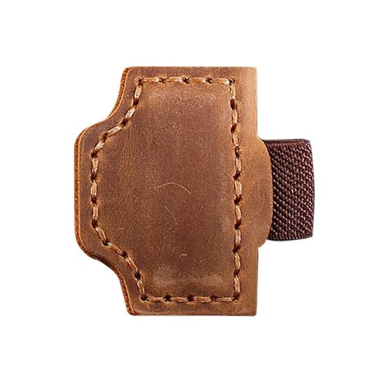 Персонализированная магнитная закладка из искусственной кожи, держатель страниц с зажимом для ручки, закладка с ретро-логотипом для журналов, блокнотов, книг