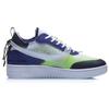 Li Ning CF Устойчивые к скольжению Амортизирующие Низкие Кеды для Скейтборда Мужские Бело-Синие AGCP293-3
