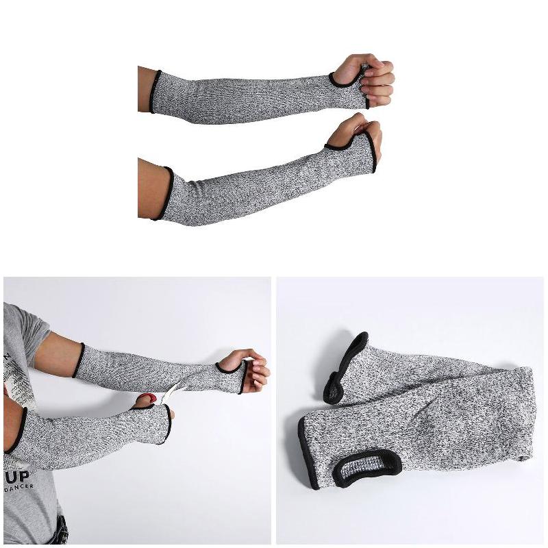 1 Pcs Outdoor Work Safety Arm Guard Sleeve Anti-cutting Protective Cut-resistant Arm Sleeve