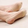 Half Palm Socks Invisible Boat Socks for Women Summer Thin Short Socks Shallow Mouth Silicone Non-slip Socks