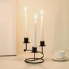 3 Head Nordic Metal Candle Holder Candlestick Stand HandMade Candle Holder Chamberstick Holder Candlelight