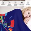 eurovision song contest classic logo Throw Blanket Summer Bedding Blankets Soft Blanket Thermal Blankets For Travel