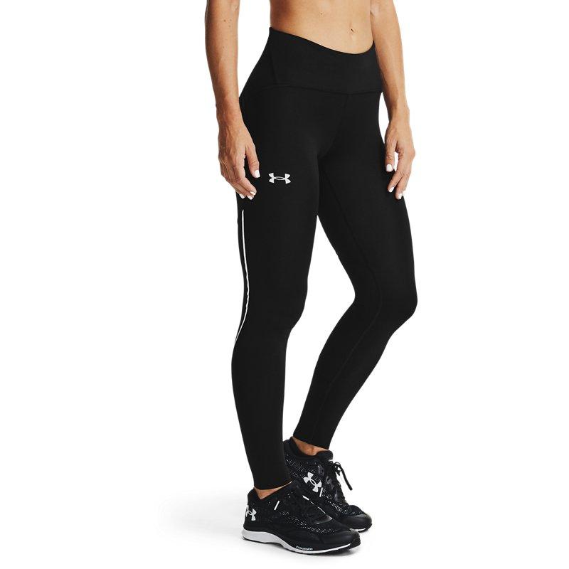 Under Armour Fly Fast 2.0 легкие дышащие штаны для бега и фитнеса женские штаны черные 1356183-001