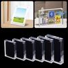 Акриловая фоторамка Прозрачная подставка для фото Новые магниты на холодильник для украшения комнаты, стола, дома
