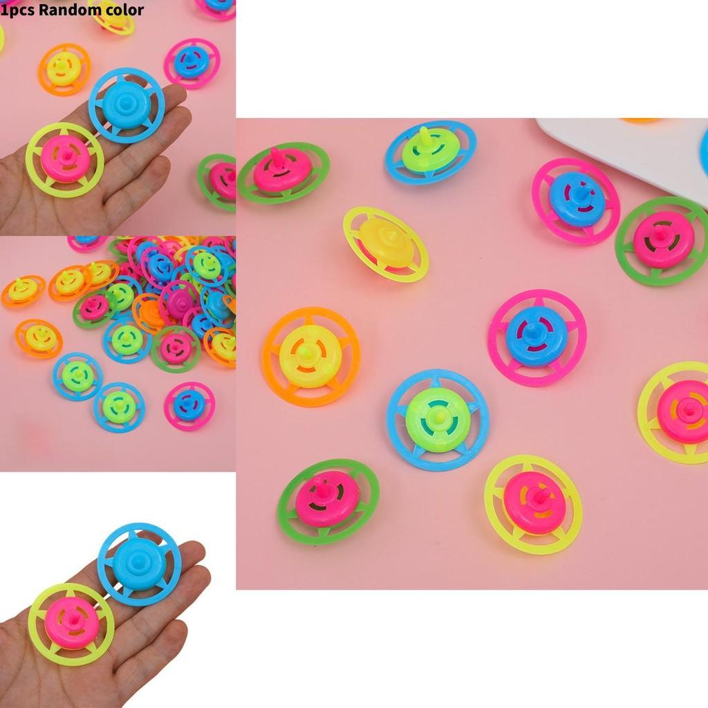 Plastic Spin Gyroscope Toy For Children With Colorful Candy Design And Traditional Play Use