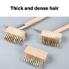 Moss Remover Wired Grout Cleaner Brush for Cleaning Deck Walkway Weeding Scraper Wire Brush Grout Remover Hand Tool