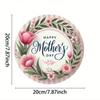 Железное Настенное Искусство Цветочный Венок Металлическая Вывеска Бар Кафе Домашний Декор Подарок