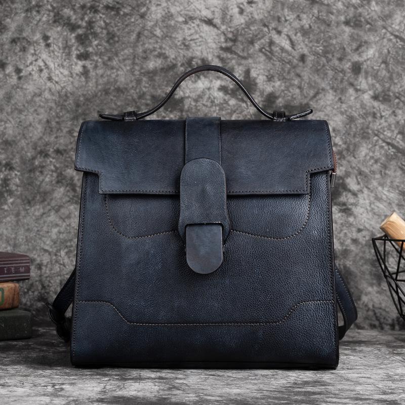 Johnature Женская сумка из натуральной кожи в стиле ретро, ручная роспись, сумки из мягкой коровьей кожи, сумки большой емкости