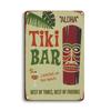 Пляжная жестяная вывеска, винтажный постер, летняя металлическая пластина, художественный настенный декор для Тики-бара, пляжного дома, приморского клуба серфинга, настенная жестяная вывеска