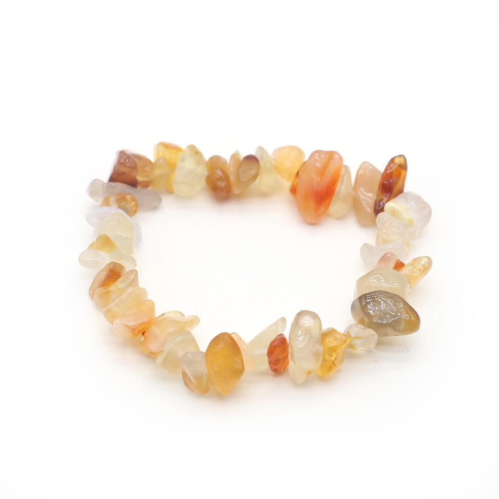 1 шт., браслет из натурального камня, нерегулярный кристалл, аметист, агат, флюорит, синяя бирюза, опал, браслеты для женщин и мужчин, ювелирные изделия 19 см