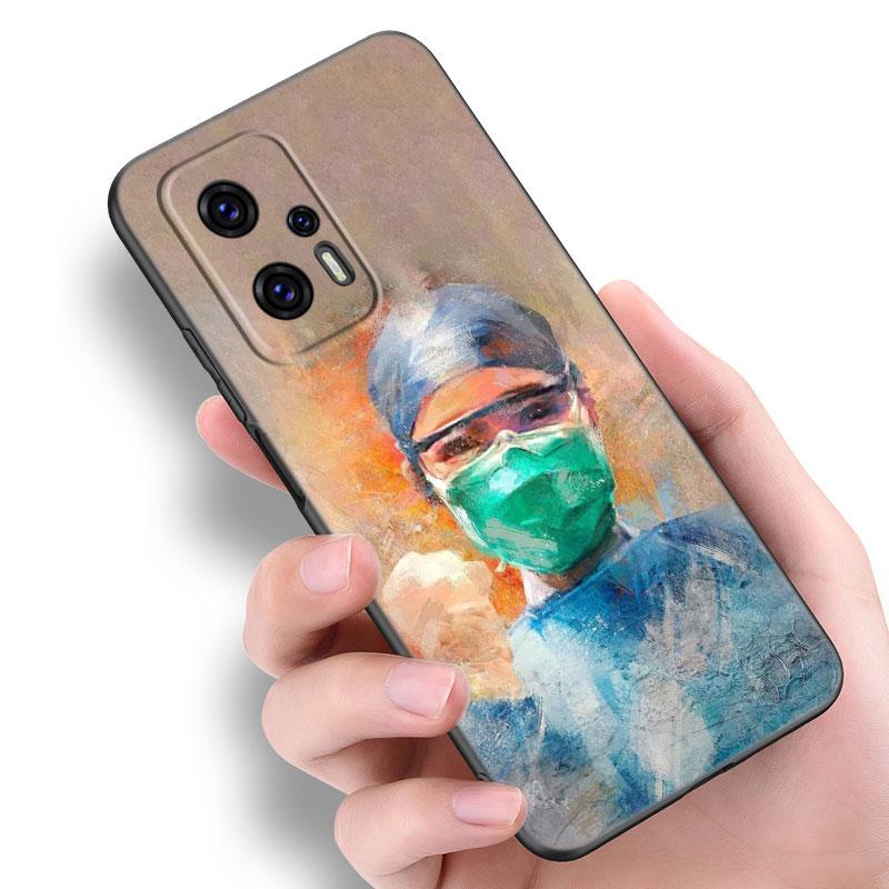 Чехол для телефона «Доктор медсестра, здоровье» для Xiaomi POCO F2 F3 M2 M3 M4 X3 X4 Pro NFC F4 GT 5G F1 X2 C3 C31 C40 M5S, мягкий черный чехол из ТПУ