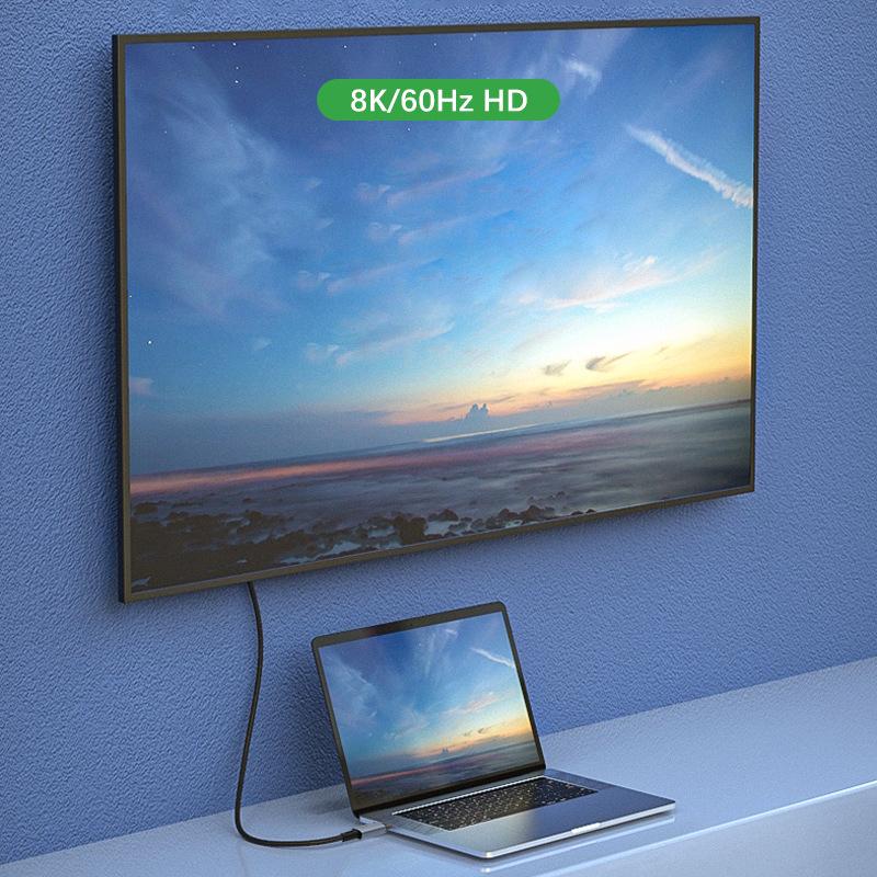 Usb4.0 40gbps Type C To Type C Cable Pd3.1 240w Fast Charging Cable 8k 60hz Compatible For Ps5 Nintendo Switch