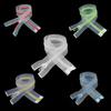 #5 Transparent Resin Zipper with Open End and Plastic Teeth for Outdoor Sports and Sun Protection Clothing