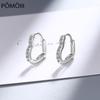 925 стерлингового серебра милые серьги-кольца в форме сердца любовь сверкающие серьги из циркония для женщин маленькие серьги подарки на вечеринку S -E1069