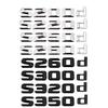 1 шт. S300d S320d S350d S400d S420d S450d S500d S550d S600d Буквенный Значок Шильдик Задние Наклейки на Багажник для S-Класса 2014 2015 2016