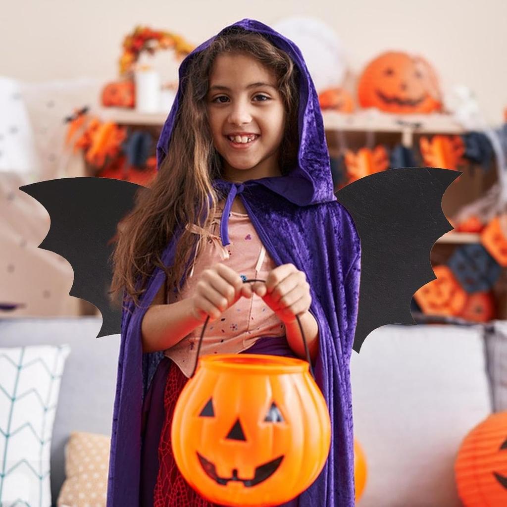 Крыло летучей мыши Хэллоуин Угощение или шалость Костюм летучей мыши Для детей Подростков Вечеринка на Хэллоуин Декоративное крыло летучей мыши С маской Имитация игры