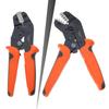 Crimping Tool for Non-Insulated Open Barrels Terminals Receptacles,AWG28-18 Ratchet Wire Crimper Tool,SN-2549