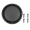 Speaker Cover Speaker Grille Cover 18.2x14.3x2.5cm Mesh Woofer Subwoofer Grille Protector Plastic Metal Black 1 Pack