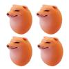 1/2/3/4Pcs Shiba-Inu Soft Egg Toy Slow Rebound Stress Anxiety Relief Portable Kids Teens