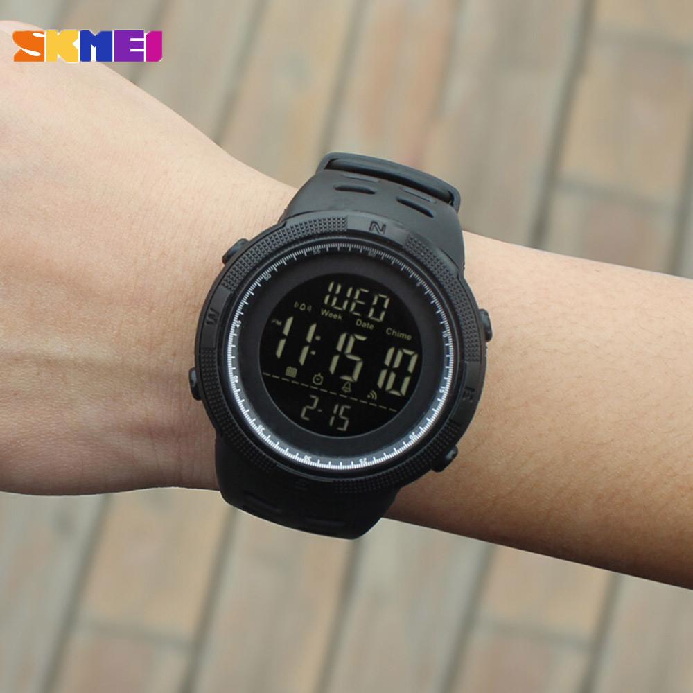 Skmei 1251 Классические Модные Спортивные Наручные Часы Многофункциональные 12/24 Часа Светодиодные Цветные Цифровые Часы для Мужчин Женщин Montre Relojes