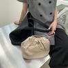 Ретро простые сумки на плечо большая вместимость сумка-ведро подмышечная сумка женская сумка-тоут для commuters из ПУ кожи модная женская сумка кошелек сумки