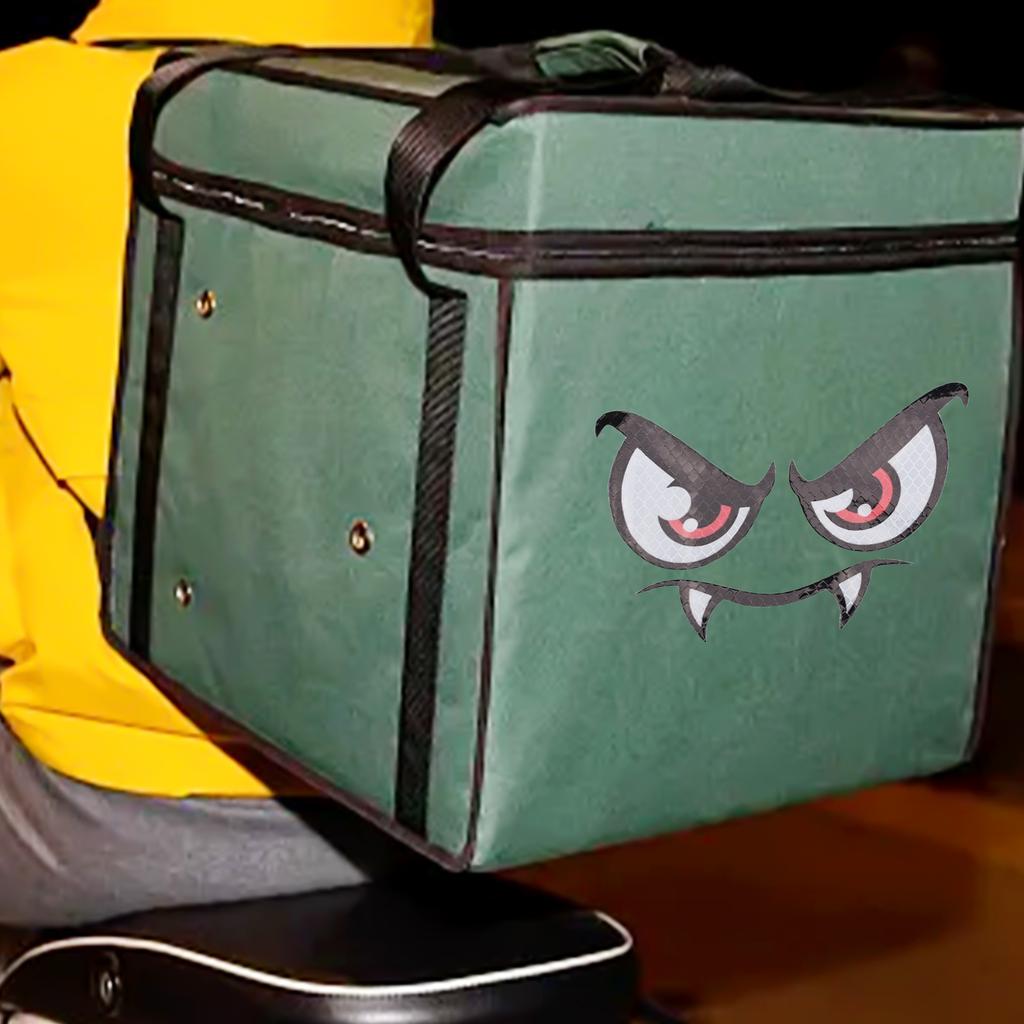 Cartoon Eye Paster Electric Lawn Mower Patch Garden Use Household Chores Vibrant Appearance For Robotic Devices