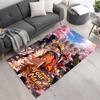 Naruto Character Personalized Name Area Rug Perfect for Foyer Entryway Bedrooms Game Room Anti-slip Rug Office home decor
