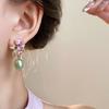 Light Luxury Bohemian Earrings Women Ear Jewelry Sweet Drop Earrings Flower Stud Earrings  Gift