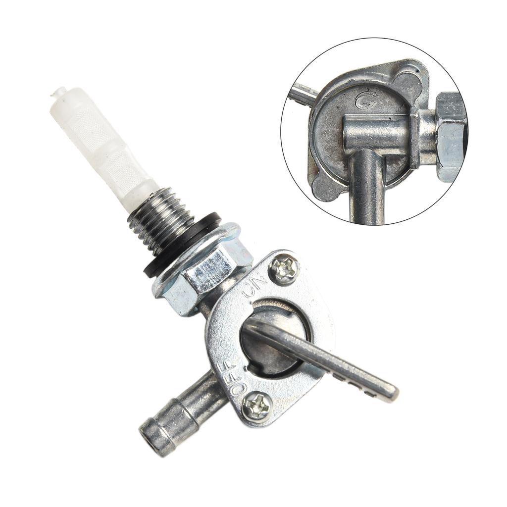 Brand New High Quality Switch Valve Fuel 90 Degree For Engine Fuel Shutoff Lawn Mowers M10x1.25 Parts Replacement