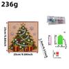 New Christmas theme diamond painting small house ornament, Christmas DIY handmade exquisite diamond decoration ornament