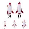 Space Suit Cosplay Outfit Adult Rocket Jumpsuit For Halloween